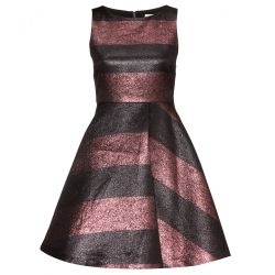 Червено-черна рокля "Фос"