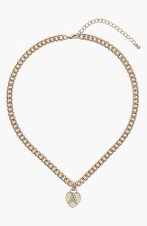 Колие с Буква със сребърно покритие